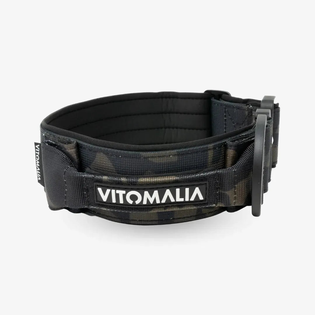 Taktisches Hundehalsband Camouflage Magnetgriff | Vitomalia Taktisches Hundehalsband Camouflage Magnetgriff | Vitomalia