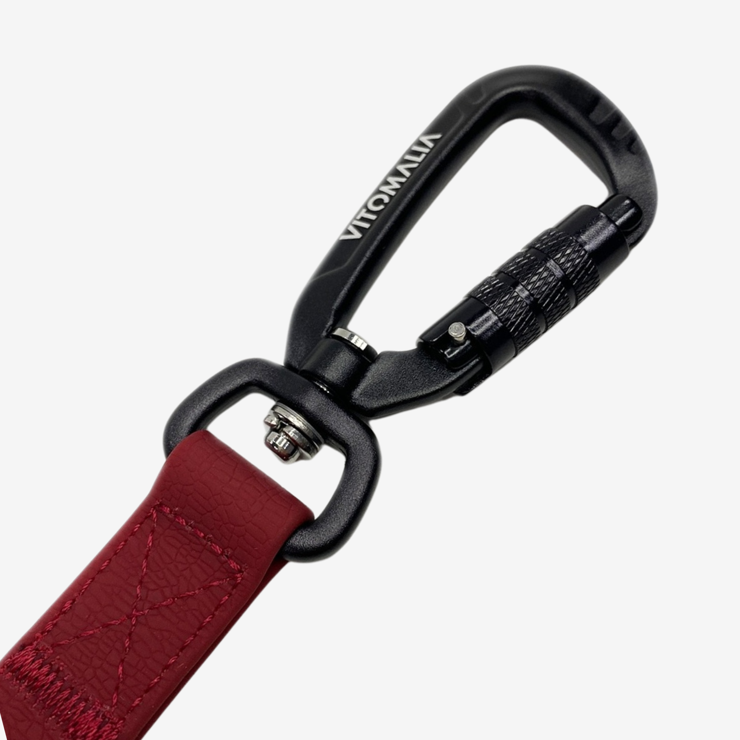 Safety towline with HydroTex structured rubber Bordeaux