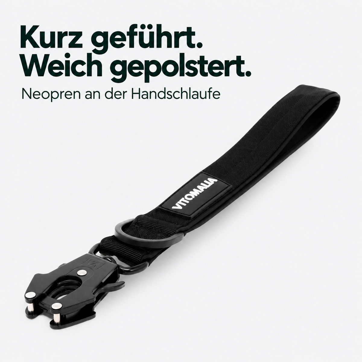 Extreme Edition Kurzführer schwarz – Gepolsterte Handschlaufe