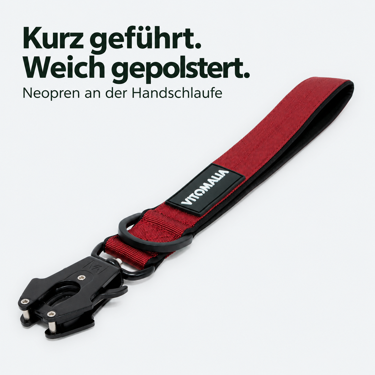 Extreme Edition Kurzführer bordeaux – Gepolsterte Handschlaufe