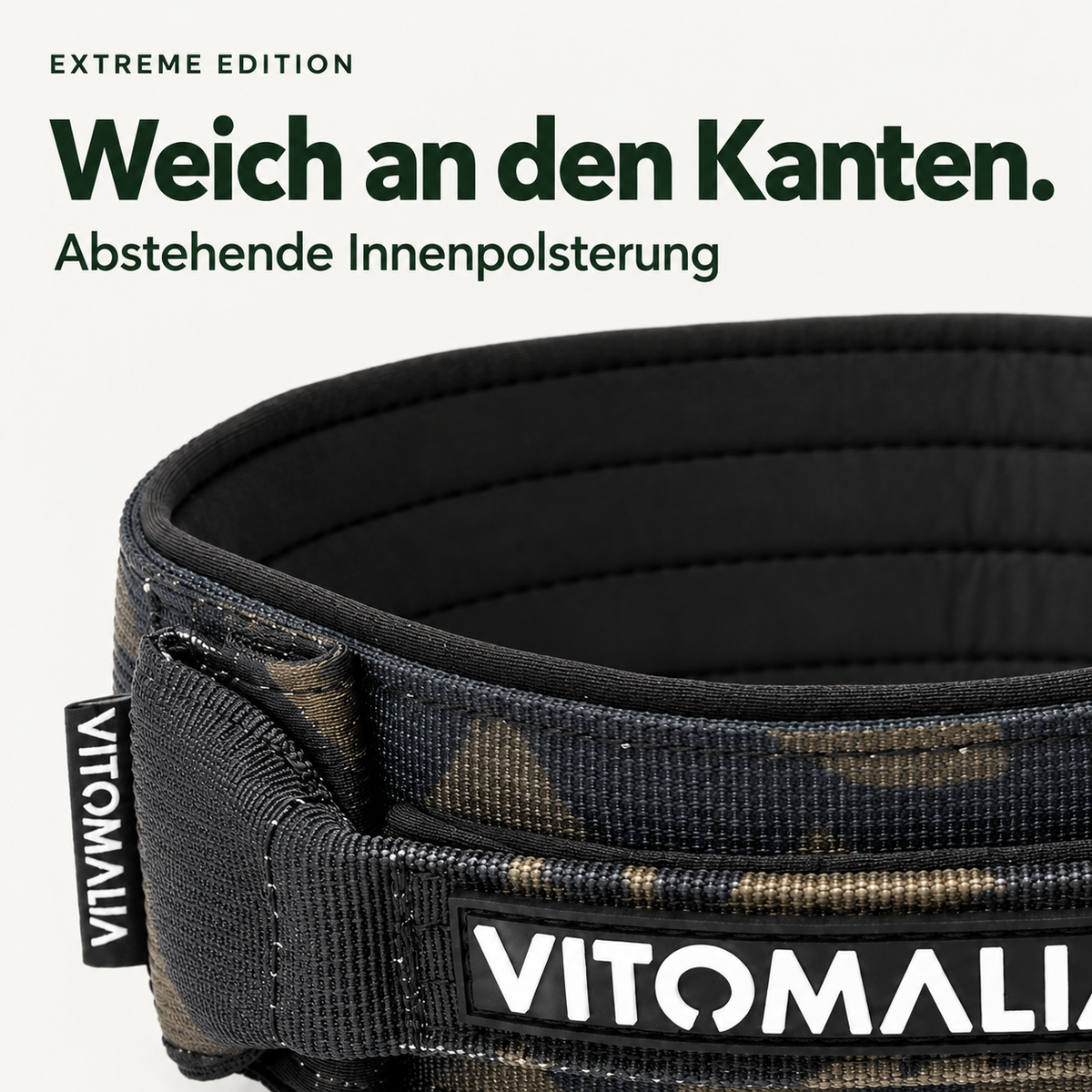 Vitomalia Extreme Edition camouflage – Abstehende Innenpolsterung