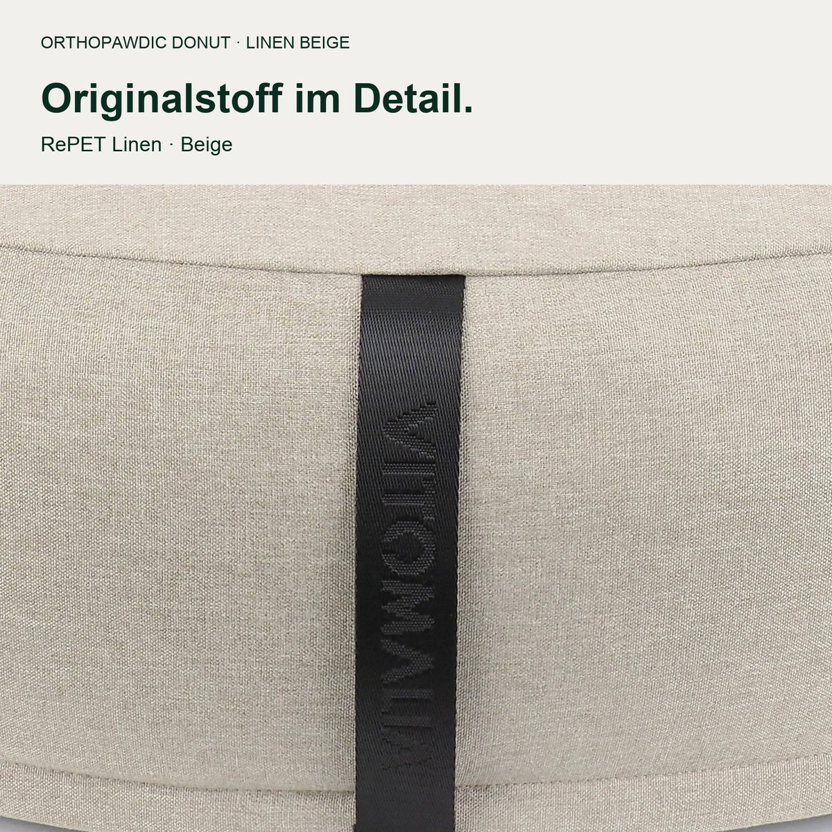 OrthoPawdic donut linen beige – Produktbild 4