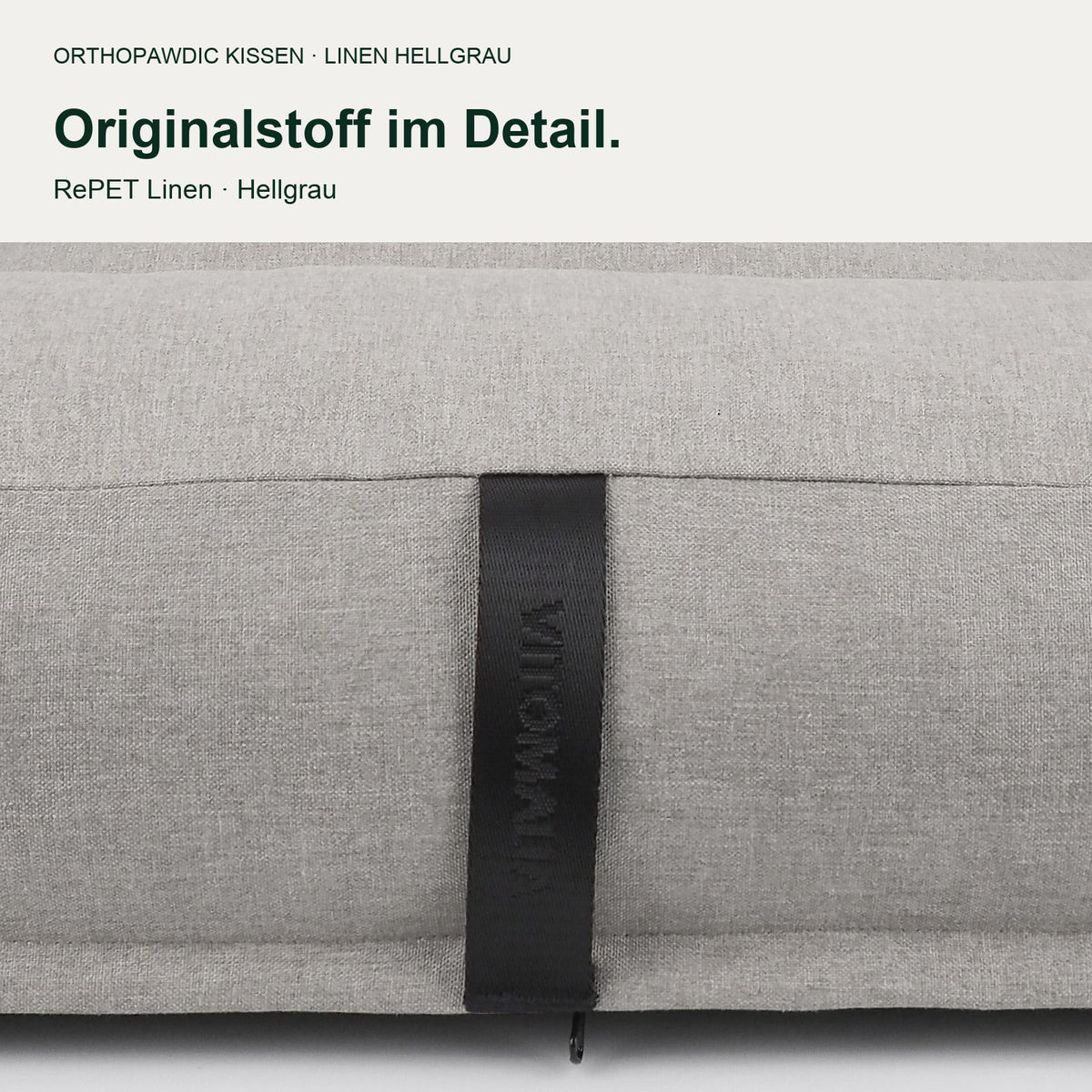 OrthoPawdic kissen linen hellgrau – Produktbild 4