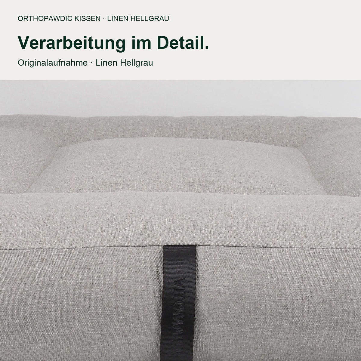 OrthoPawdic kissen linen hellgrau – Produktbild 8