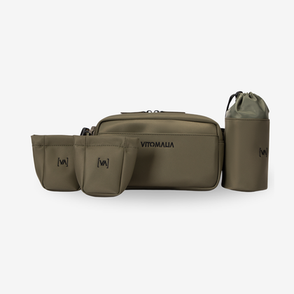 Dog walk Waist Bag - khaki