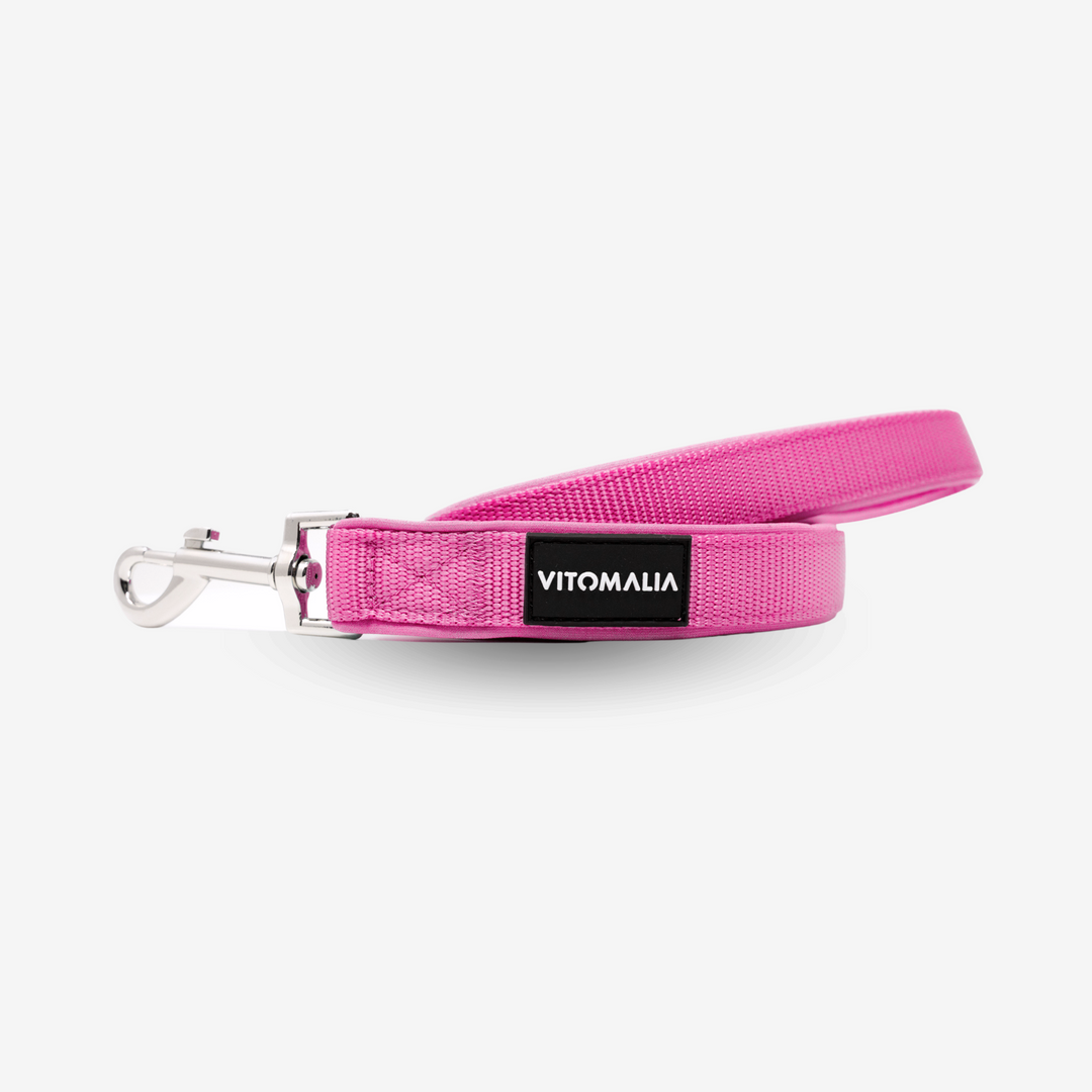 Klassische Hundeleine Classic Edition Pink - 1,2m mit Handschlaufe - Vitomalia - Hundeleine Classic Edition