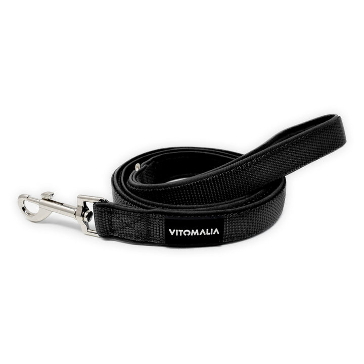 Dog leash Classic Edition Black - with hand loop