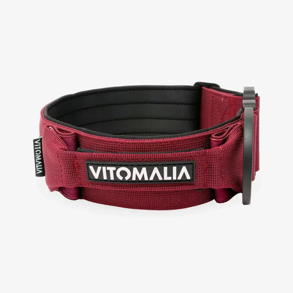 Tactical Dog Collar Bordeaux – magnetic handle