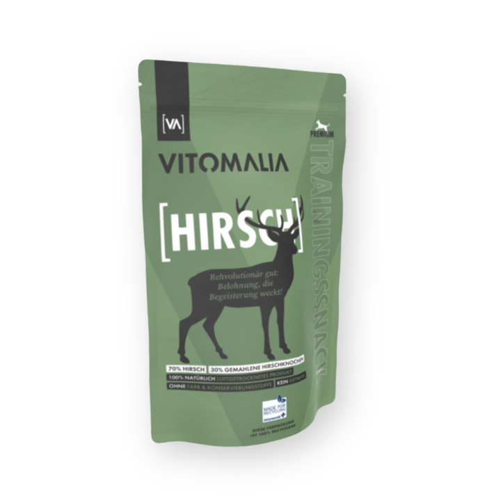 Hirsch Trainingssnacks - 500g - Vitomalia - Trainingssnacks