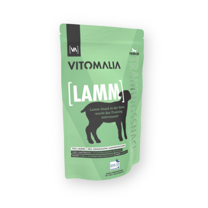Lamm Trainingssnacks - 500g - Vitomalia - Trainingssnacks