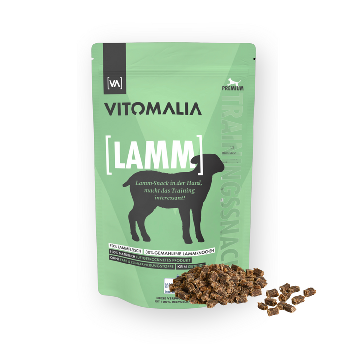 Lamm Trainingssnacks - 500g - Vitomalia - Trainingssnacks