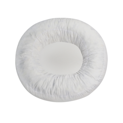 Orthopädisches Donut Hundebett – RePET Teddy in Grau