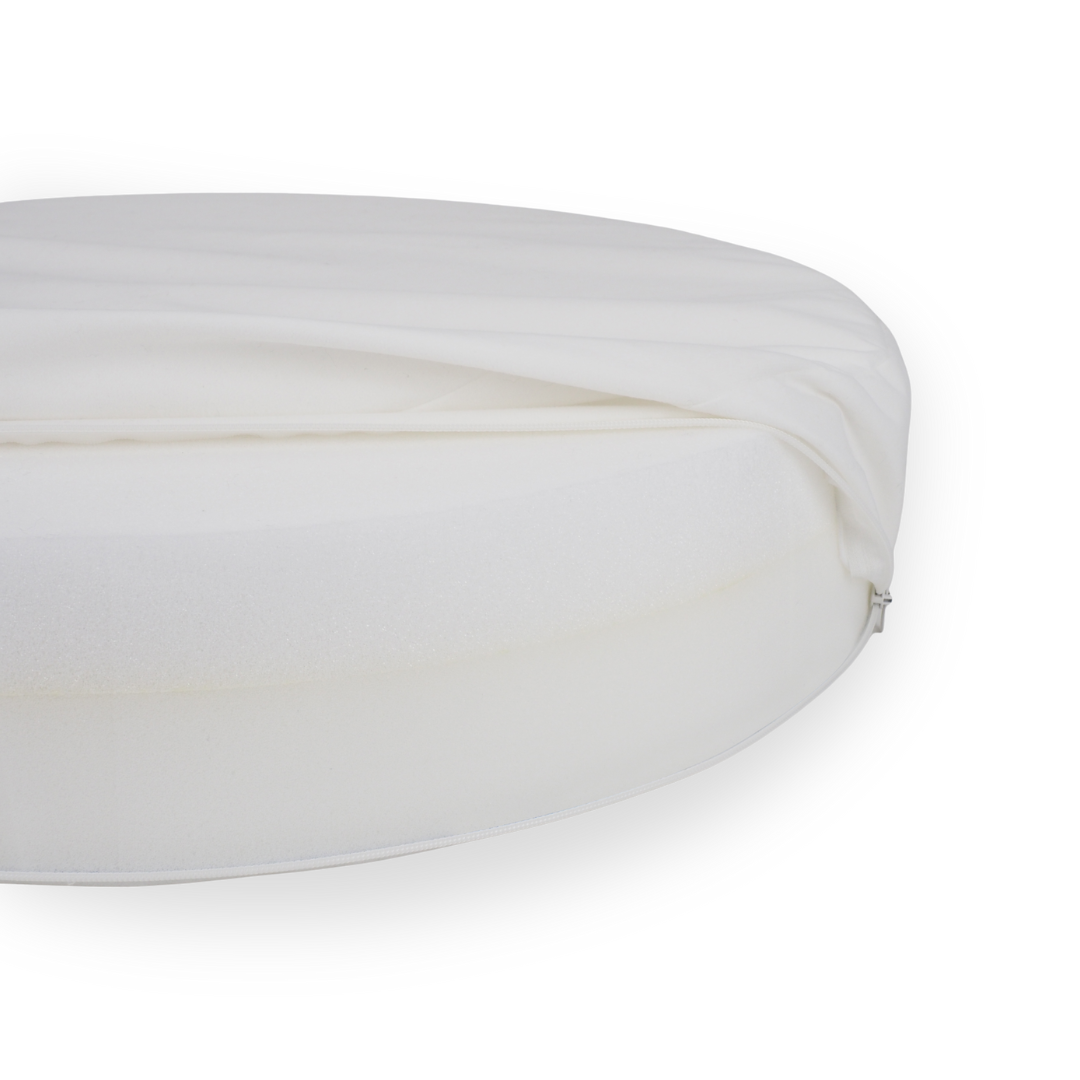 Orthopädisches Donut Hundebett – RePET Teddy in Beige