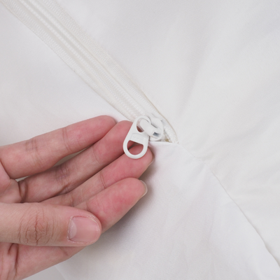 Orthopädisches Donut Hundebett – RePET Linen in Anthrazit