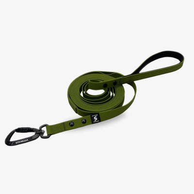 Safety tow rope with HydroTex textured rubber Khaki