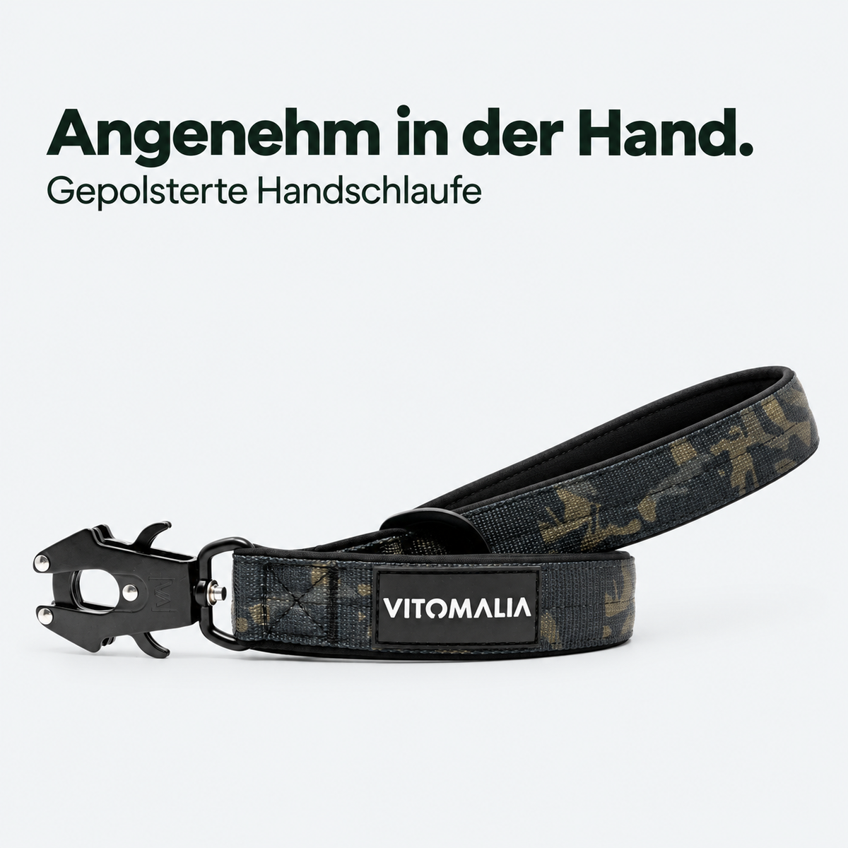 Extreme Edition Führleine camouflage – Gepolsterte Handschlaufe