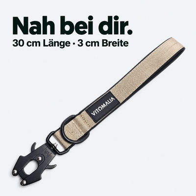 Extreme Edition Kurzführer beige – 30 cm Länge und 3 cm Breite
