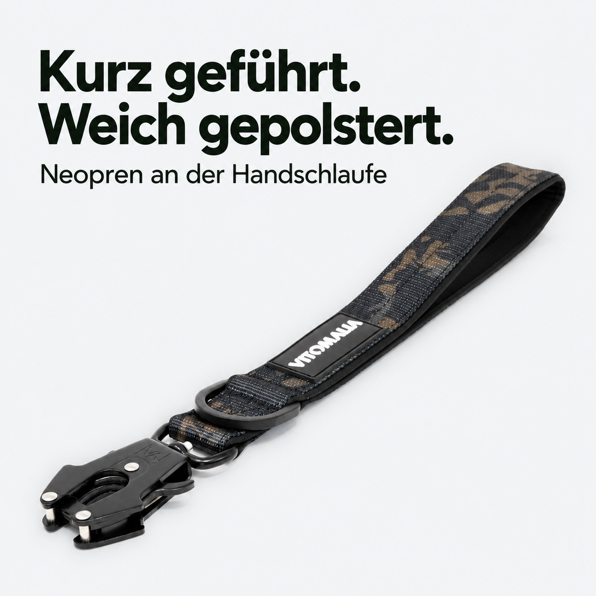 Extreme Edition Kurzführer camouflage – Gepolsterte Handschlaufe