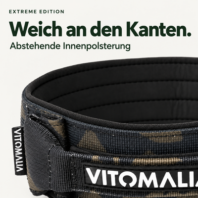Vitomalia Extreme Edition camouflage – Abstehende Innenpolsterung