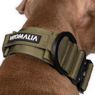 Vitomalia Extreme Edition khaki – Originalaufnahme Passform am Hund