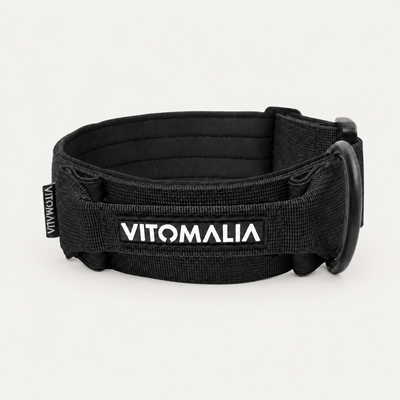 Extreme Edition Halsband Schwarz auf warmem Hellgrau