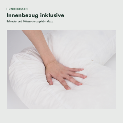 OrthoPawdic Hundekissen originaler Innenbezug mit Schmutz- und Nässeschutz inklusive