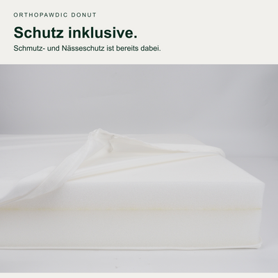 OrthoPawdic Donutbett Grau – Innenbezug
