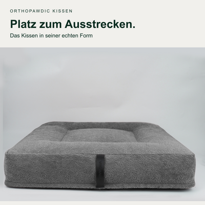 OrthoPawdic Hundekissen Grau – Form