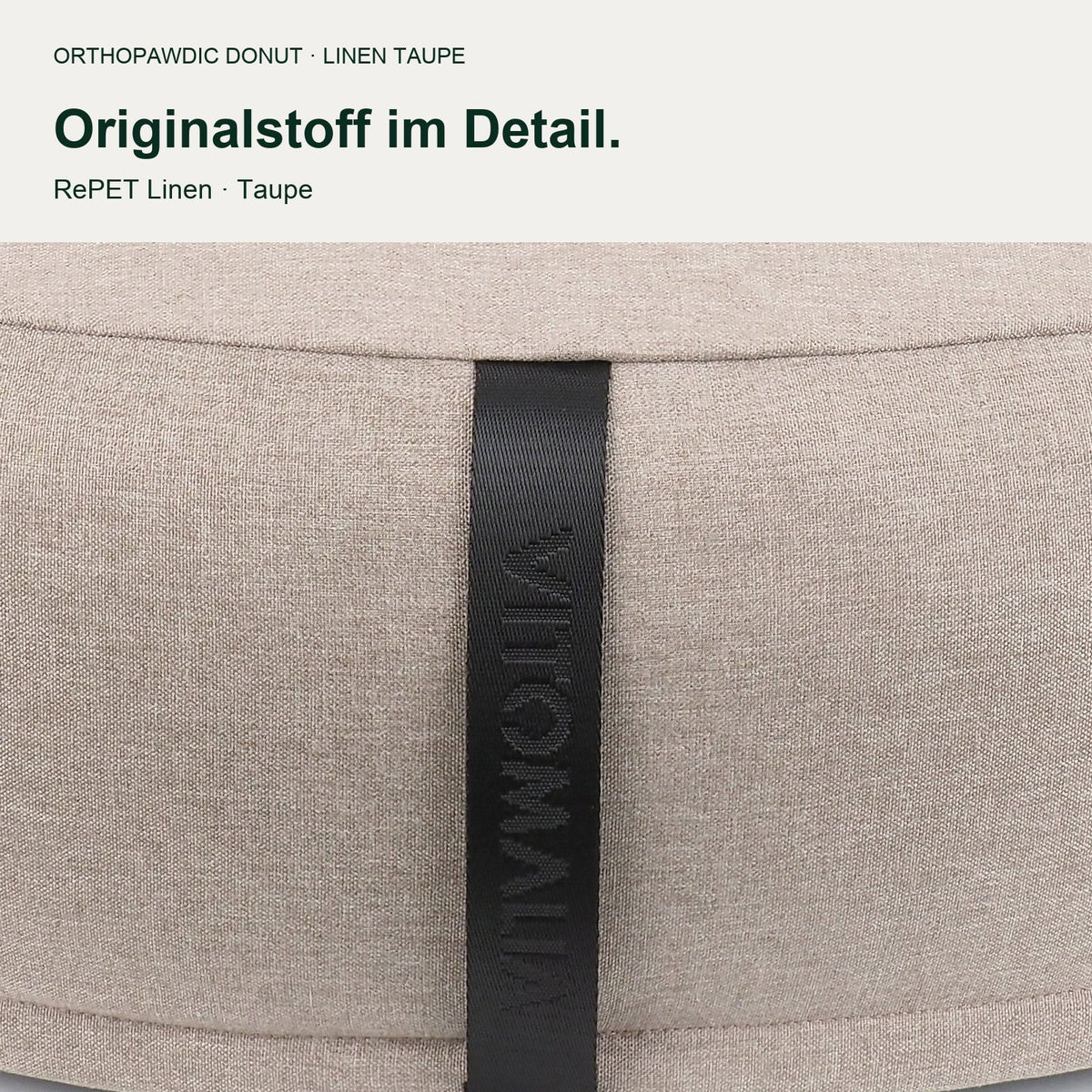OrthoPawdic donut linen taupe – Produktbild 4