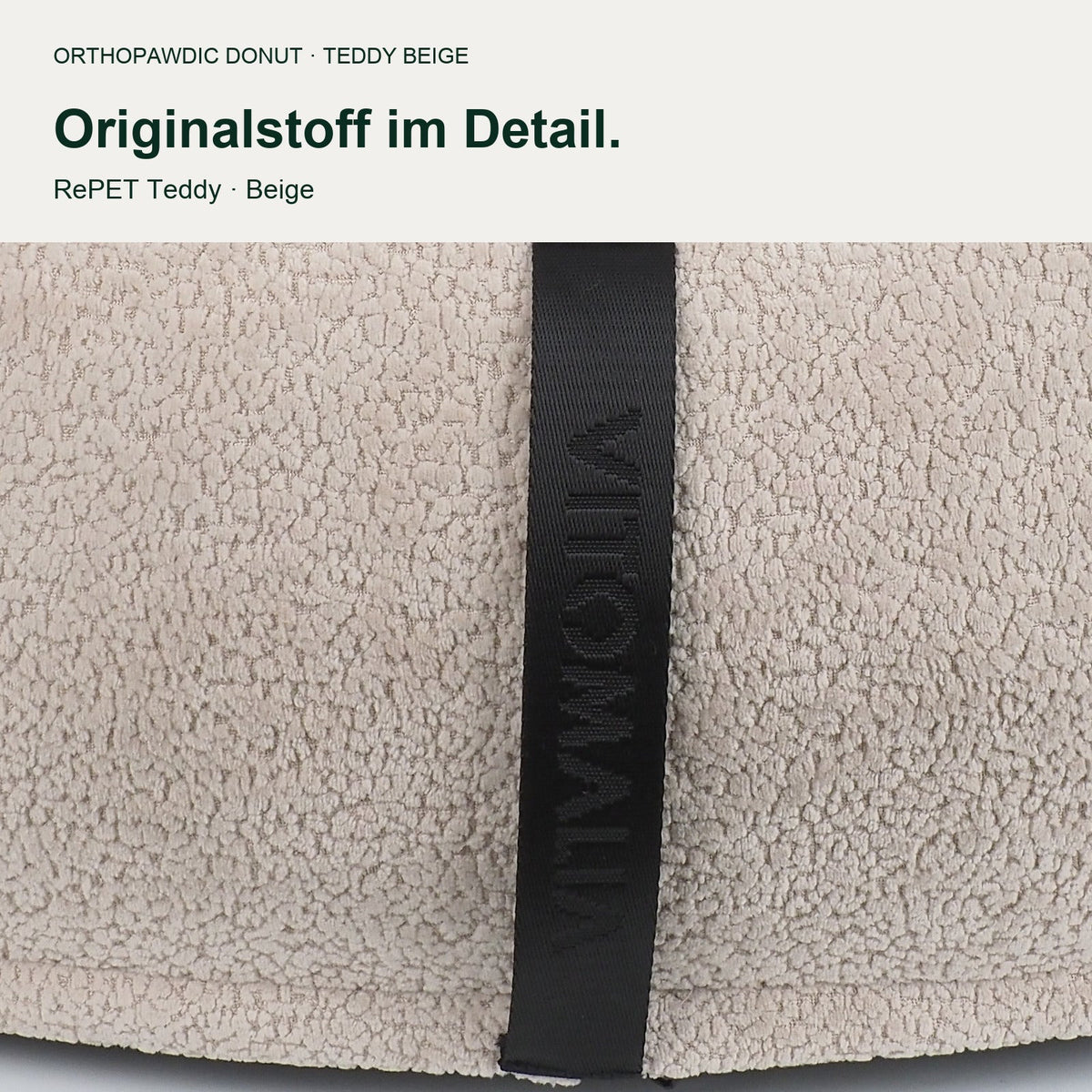 OrthoPawdic donut teddy beige – Produktbild 4