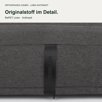 OrthoPawdic kissen linen anthrazit – Produktbild 4