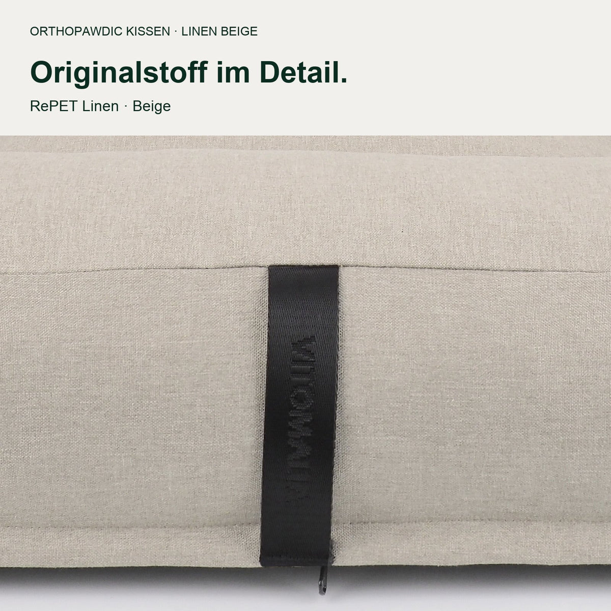 OrthoPawdic kissen linen beige – Produktbild 4