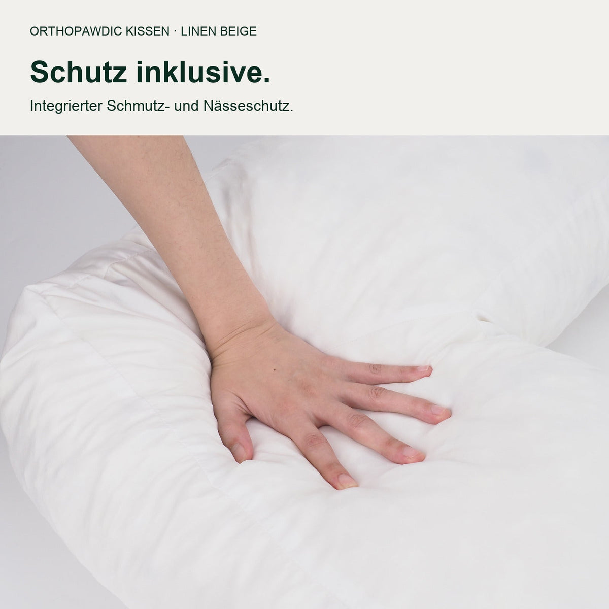 OrthoPawdic kissen linen beige – Produktbild 7