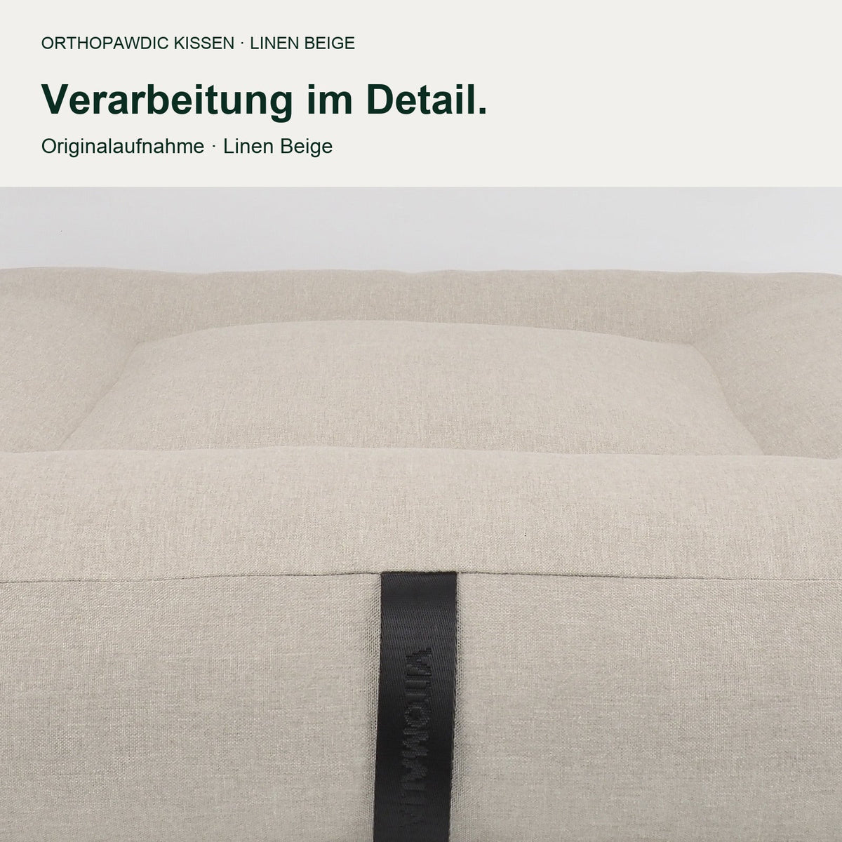 OrthoPawdic kissen linen beige – Produktbild 8