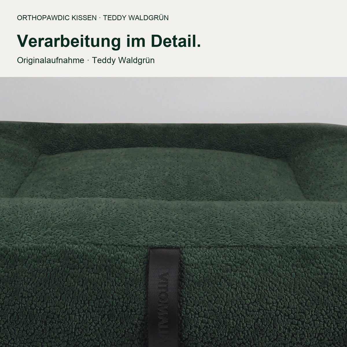 OrthoPawdic kissen teddy waldgruen – Produktbild 8
