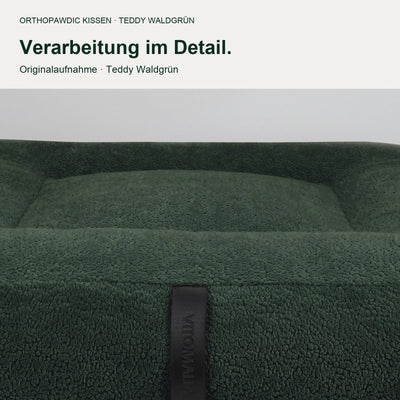 OrthoPawdic kissen teddy waldgruen – Produktbild 8