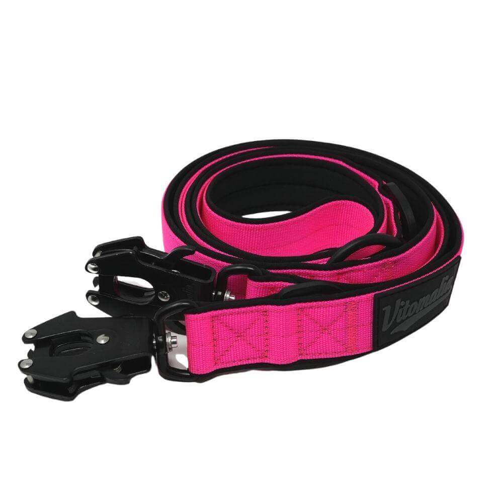 Hundeleine Extreme Edition Neon Pink - LIMITIERT - Vitomalia - Hundeleine